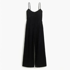 J. Crew Wide-leg Velvet Jumpsuit Size 0